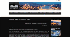 Desktop Screenshot of bestofhungarytours.com